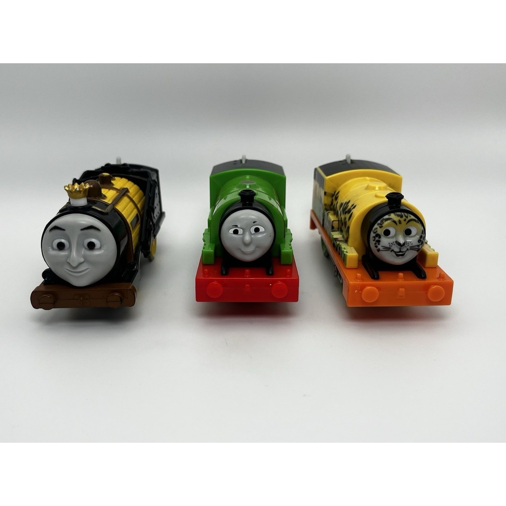 Thomas Friends TrackMaster Lot Stephen Crown Fish Leopard Percy Motor 2013 Used
